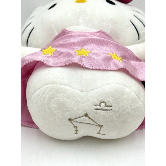 Hello Kitty with Scales Libra Zodiac Embroidered Weighted Bottom Figural Plush - Picture 4 of 7